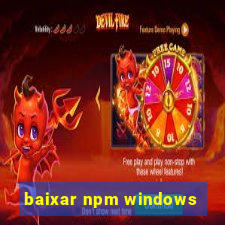 baixar npm windows